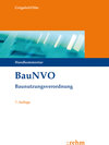 Buchcover BauNVO - Baunutzungsverordnung