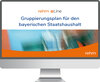 Buchcover Gruppierungsplan für den bayerischen Staatshaushalt online