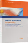 Buchcover Lexikon Arbeitsrecht 2018