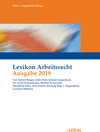 Buchcover Lexikon Arbeitsrecht 2019