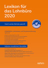 Buchcover Lexikon für das Lohnbüro 2020 (E-Book PDF)