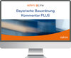 Buchcover Bayerische Bauordnung Kommentar PLUS online