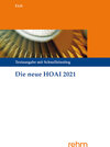 Buchcover Die neue HOAI 2021