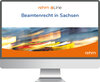 Buchcover Beamtenrecht in Sachsen online