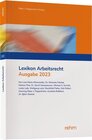 Buchcover Lexikon Arbeitsrecht 2023