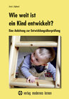 Buchcover Wie weit ist ein Kind entwickelt?