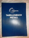 Buchcover Europa Lehrmittel - Tabellenbuch Metall