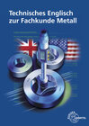Buchcover Technisches Englisch zur Fachkunde Metall