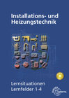 Buchcover Installations- und Heizungstechnik Lernsituationen LF 1-4