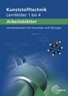 Buchcover Arbeitsblätter Kunststofftechnik Lernfelder 1-4