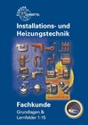 Buchcover Fachkunde Installations- und Heizungstechnik
