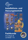 Buchcover Fachkunde Installations- und Heizungstechnik