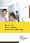 Buchcover Schul- und Beamtenrecht Baden-Württemberg