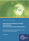 Buchcover Betriebswirtschaftliches Handeln international