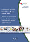 Buchcover Lehrerhandbuch Wertströme erfassen und beurteilen