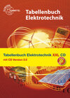 Buchcover Tabellenbuch Elektrotechnik XXL