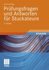 Buchcover Prüfungsfragen und Antworten für Stuckateure