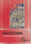 Buchcover Tabellenbuch Zimmerer