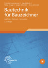 Buchcover Bautechnik für Bauzeichner