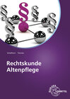 Buchcover Rechtskunde Altenpflege