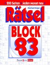 Buchcover Rätselblock 83