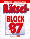 Buchcover Rätselblock 87