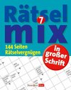 Buchcover Rätselmix in großer Schrift