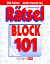 Buchcover Rätselblock 101
