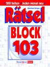 Buchcover Rätselblock 103