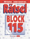 Buchcover Rätselblock 115