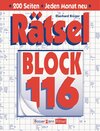 Buchcover Rätselblock 116