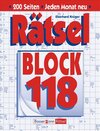 Buchcover Rätselblock 118