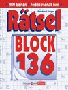 Buchcover Rätselblock 136