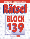 Buchcover Rätselblock 139