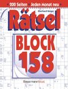 Buchcover Rätselblock 158