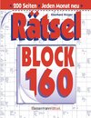Buchcover Rätselblock 160
