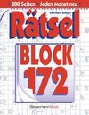 Buchcover Rätselblock 172