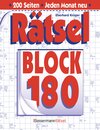 Buchcover Rätselblock 180