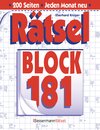 Buchcover Rätselblock 181