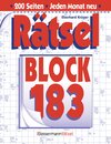 Buchcover Rätselblock 183