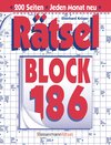 Buchcover Rätselblock 186