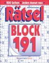 Buchcover Rätselblock 191