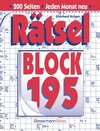 Buchcover Rätselblock 195