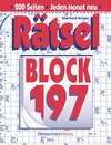 Buchcover Rätselblock 197