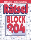 Buchcover Rätselblock 204