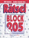 Buchcover Rätselblock 205