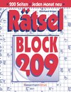 Buchcover Rätselblock 209