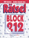 Buchcover Rätselblock 212