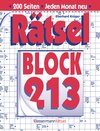 Buchcover Rätselblock 213