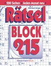 Buchcover Rätselblock 215